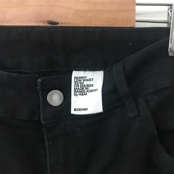 H&M Black Denim Skinnies - Picture 2 of 4